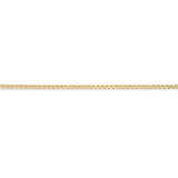 Scroulpes- Halskæde flad rævehale fg 42+3 cm- model 301062H,M