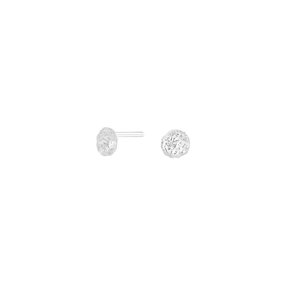 Nordahl Jewellery Sølv øreringe HAPPY52 – rhodineret