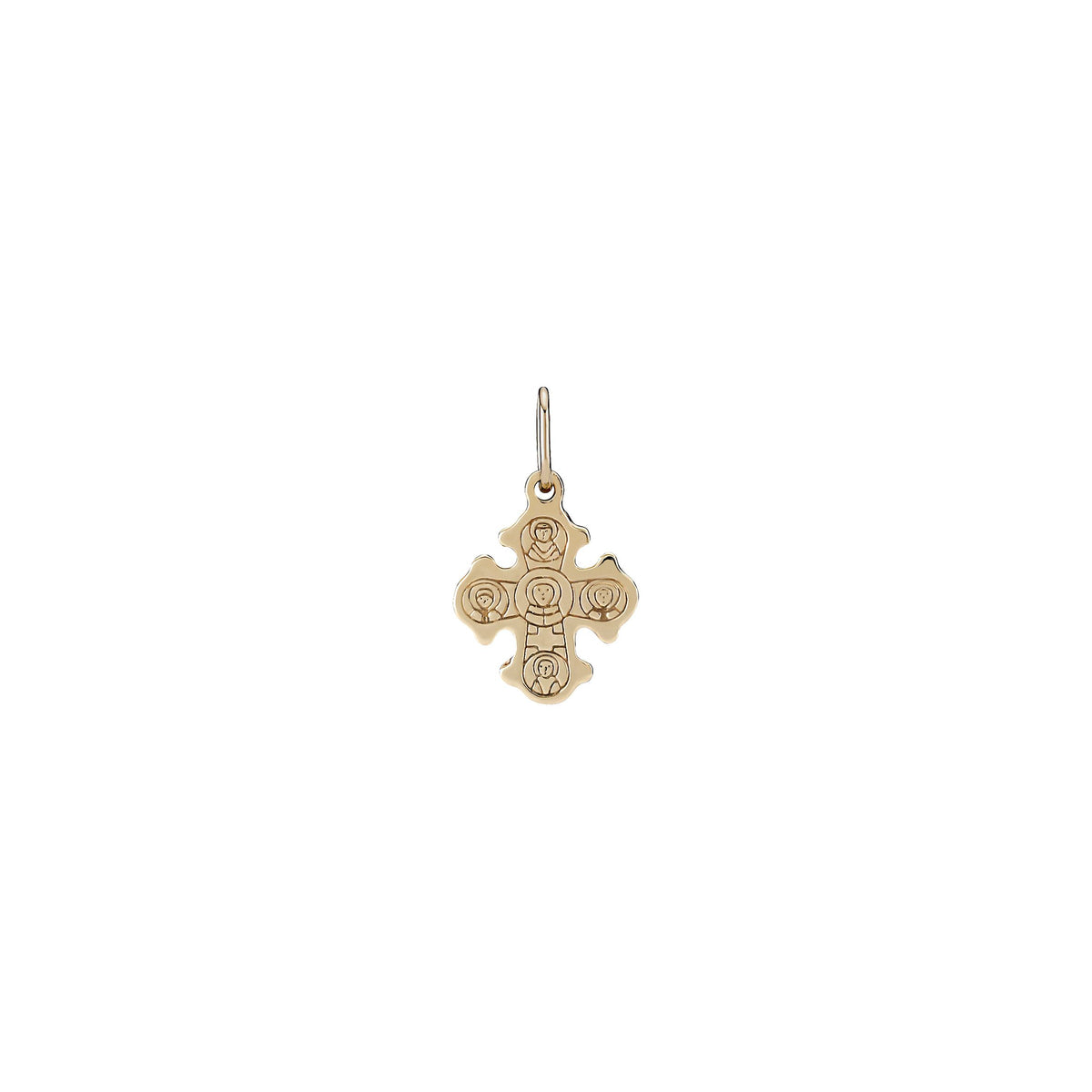 Lund Copenhagen Vedhæng dagmarkors 10x9mm i 8 kt. guld – model 3061183-R