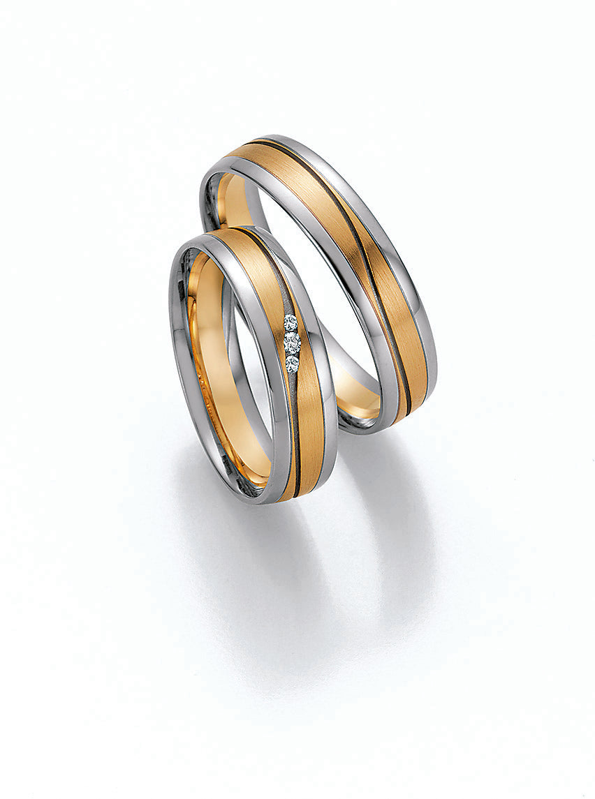 BN - Vielses-/forlovelsesringe med diamanter i damering - Model: 66/32050 | 66/32060