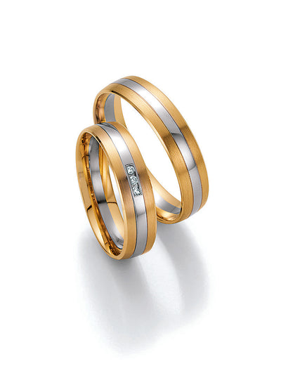 BN - Vielses-/forlovelsesringe med diamanter i damering - Model: 66/32110 | 66/32120