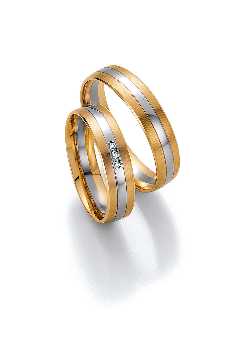 BN - Vielses-/forlovelsesringe med diamanter i damering - Model: 66/32110 | 66/32120