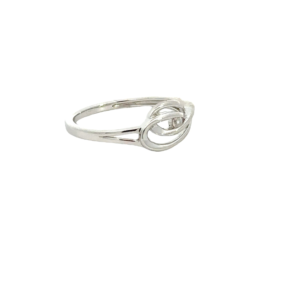 Rhodineret sølv ring - Model: 40-12741