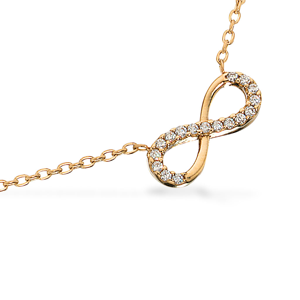 Scrouples - Armbånd 8 kt. uendelighedstegn - Model nr.: 32963,18