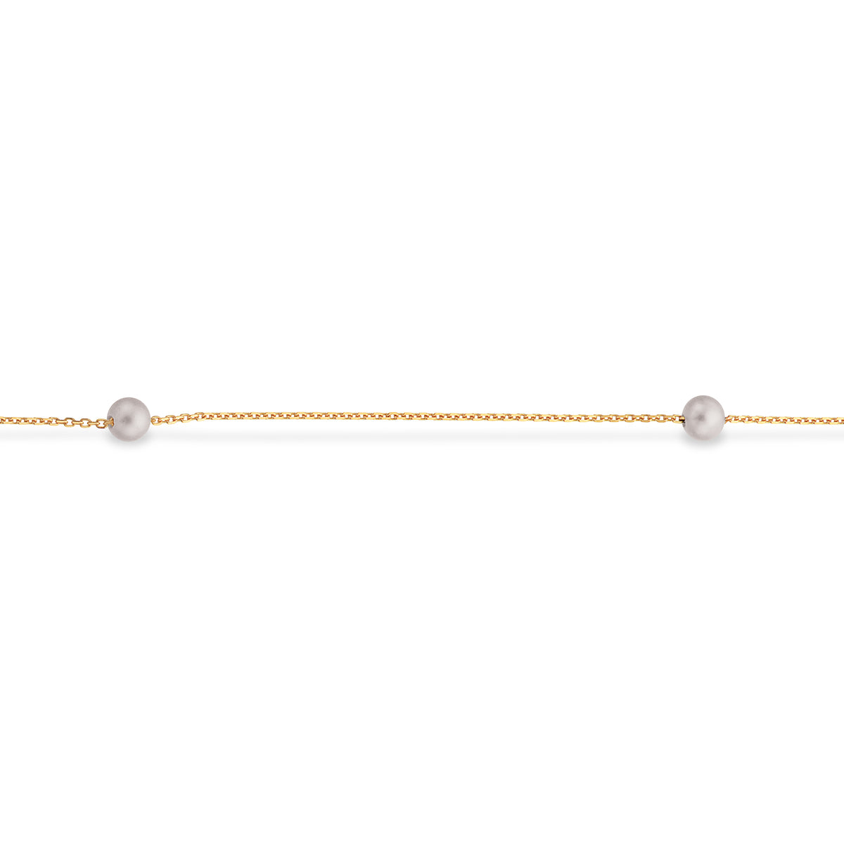 Scrouples - 8 kt. Collier med ferskvandsperler - Model: 33653,45