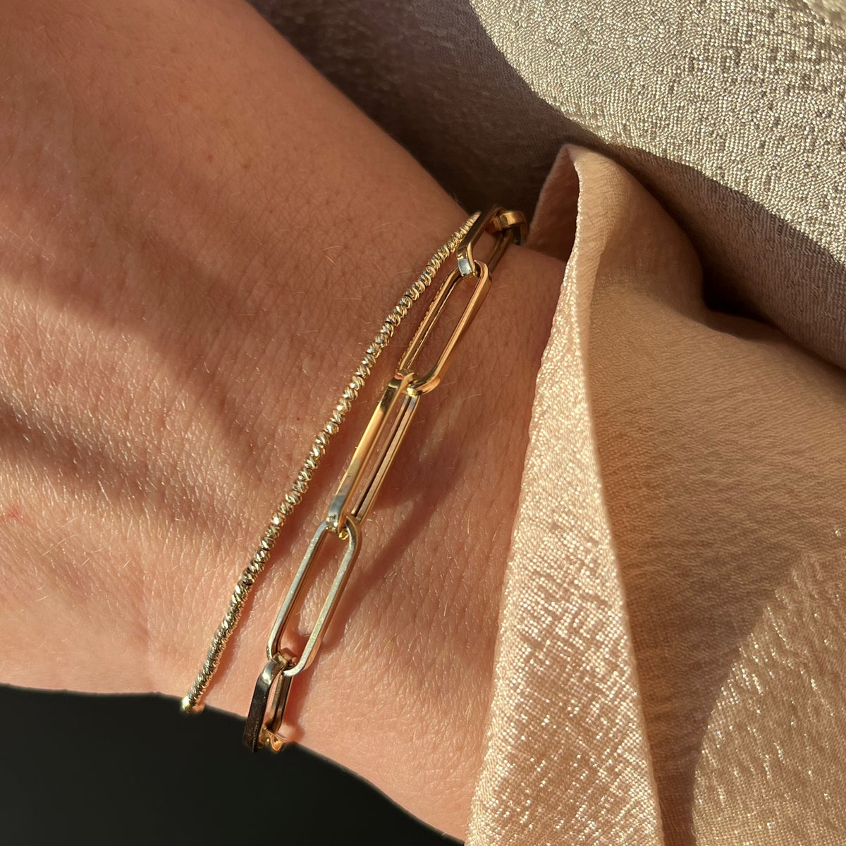 Scrouples - Armbånd 8 kt. - Model: 33813A,M