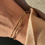 Scrouples - Armbånd 8 kt. - Model: 33813A,M