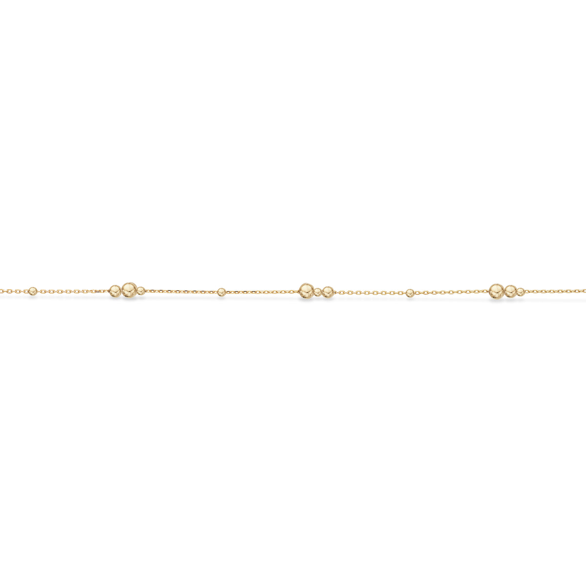 Scrouples - 8 kt armbånd med kugler - Modelnr.: 34183A,M