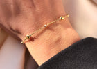 Scrouples - 8 kt armbånd poletter 17+2 cm - Modelnr.: 34333A,M