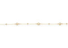 Scrouples - 8 kt halskæde med poletter 42+3 cm - Modelnr.: 34333H,M