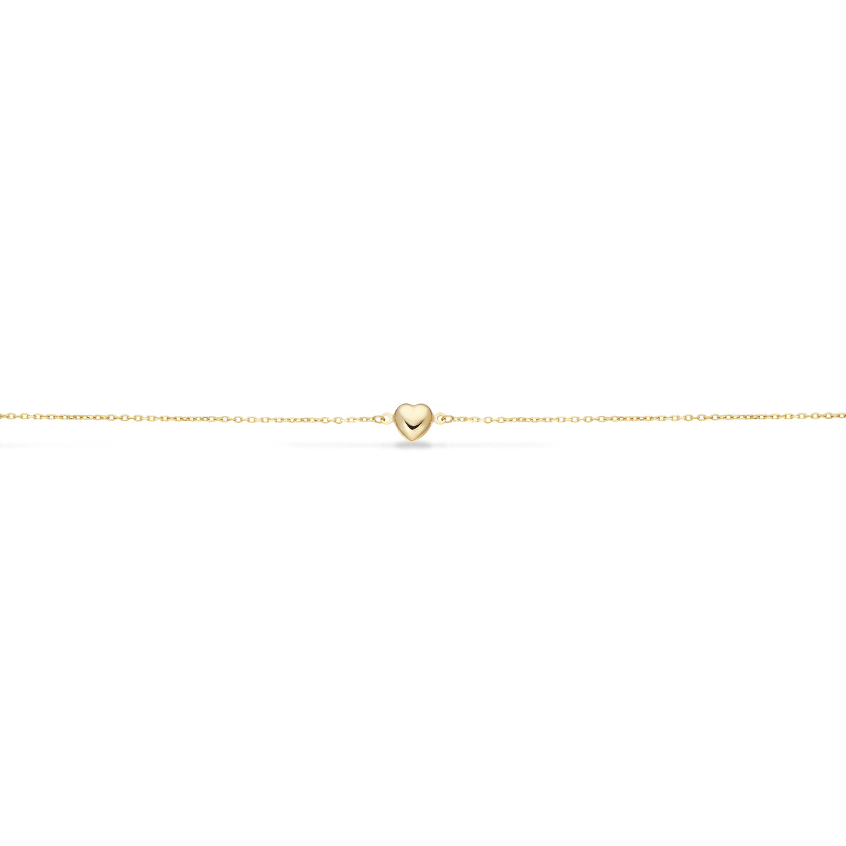 Scrouples - 8 kt. Guld armbånd med hjerte - Model: 34413A,M