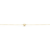 Scrouples - 8 kt. Guld armbånd med hjerte - Model: 34413A,M
