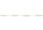 Scrouples - 8 kt. Guld armbånd med perler - Model: 34473A,M