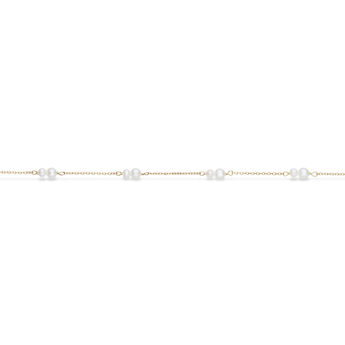 Scrouples -Armbånd fkp. 17+2 cm 8 kt.- Model: 34603A,M