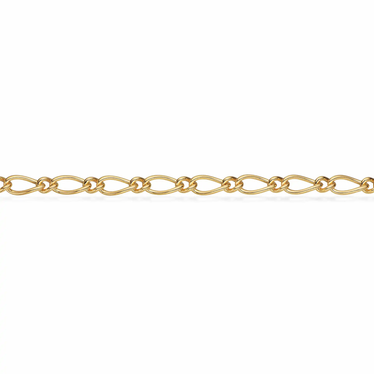 Scrouples - Forgyldt armbånd, åbne twisted led 18,5 + 2 cm - Model: 38542A,M