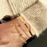 Scrouples - Armbånd forgyldt sølv - Model: 38902A,M
