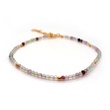 Scrouples - Armbånd, forgyldt sølv med fluorit - Modelnr: 39852A,M