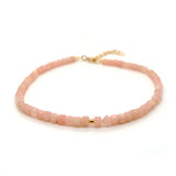 Scrouples - Armbånd, forgyldt sølv med lyserød opal - Modelnr: 39872A,M