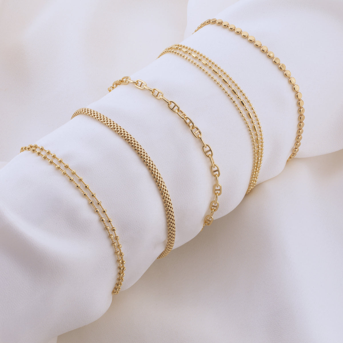 Scrouples - Armbånd forgyldt sølv - Model: 39982A,M