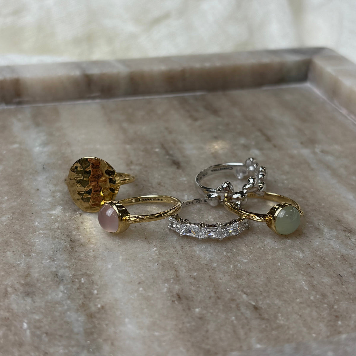 Christina White Baguette ring i sølv – model 800-9.1.A – billede 6