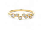 14kt Ring med diamant 0,19 ct tw/si - Model: 40-22650
