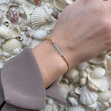 Heiring - Multi bangle top - Charms/string Aquamarin -  Model.: 53-4-18