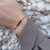 Heiring - Multi bangle top - Charms/string Smoky quartz -  Model.: 53-4-20