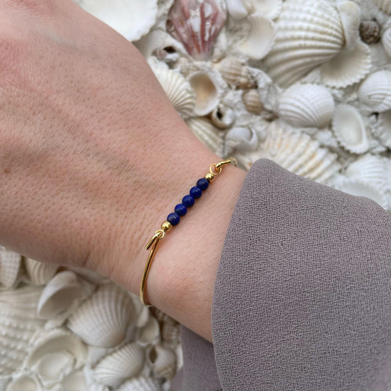 Heiring - Multi top Lapis, forgyldt sølv - Model: 53-4-24FG