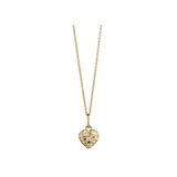 Jeberg Jewellery - Forgyldt - Petite Heart Me halskæde - Model: 42530