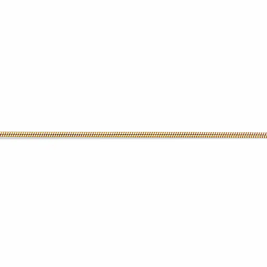 Scrouples - Slangekæde, Forgyldt sølv, 45 cm - Model: 44092,45FG