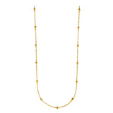 Jeberg Jewellery - Forgyldt - ASTA halskæde - Model: 44210-42-EXT-Gold