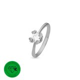 Mary ring 14 kt hvidguld med 1,00 ct labgrown diamant W/VS - Model: 446477100