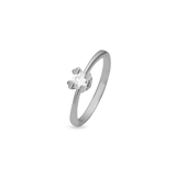 Mary ring 14 kt hvidguld med 0,40 ct labgrown diamant W/VS - Model: 44647740