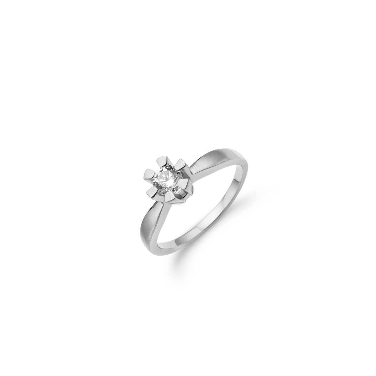 Aagaard Eternity Ring 14 Karat Hvidguld Med 0,40ct W/SI Diamant