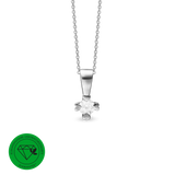 Mary vedhæng 14 kt hvidguld med 0,50 ct labgrown diamant W/VS - Model: 44847750