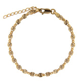 Jeberg Jewellery - Forgyldt - Stella armbånd - Model: 4510-16-G