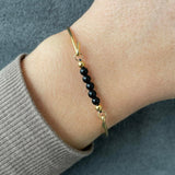 Heiring - Multi bangle top - Charms/string Black agate -  Model.: 53-4-27
