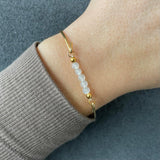 Heiring - Multi bangle top - Charms/string White moon -  Model.: 53-4-26