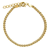 Jeberg Jewellery - Forgyldt - Luna armbånd - Model: 4675-16-EXT-Gold