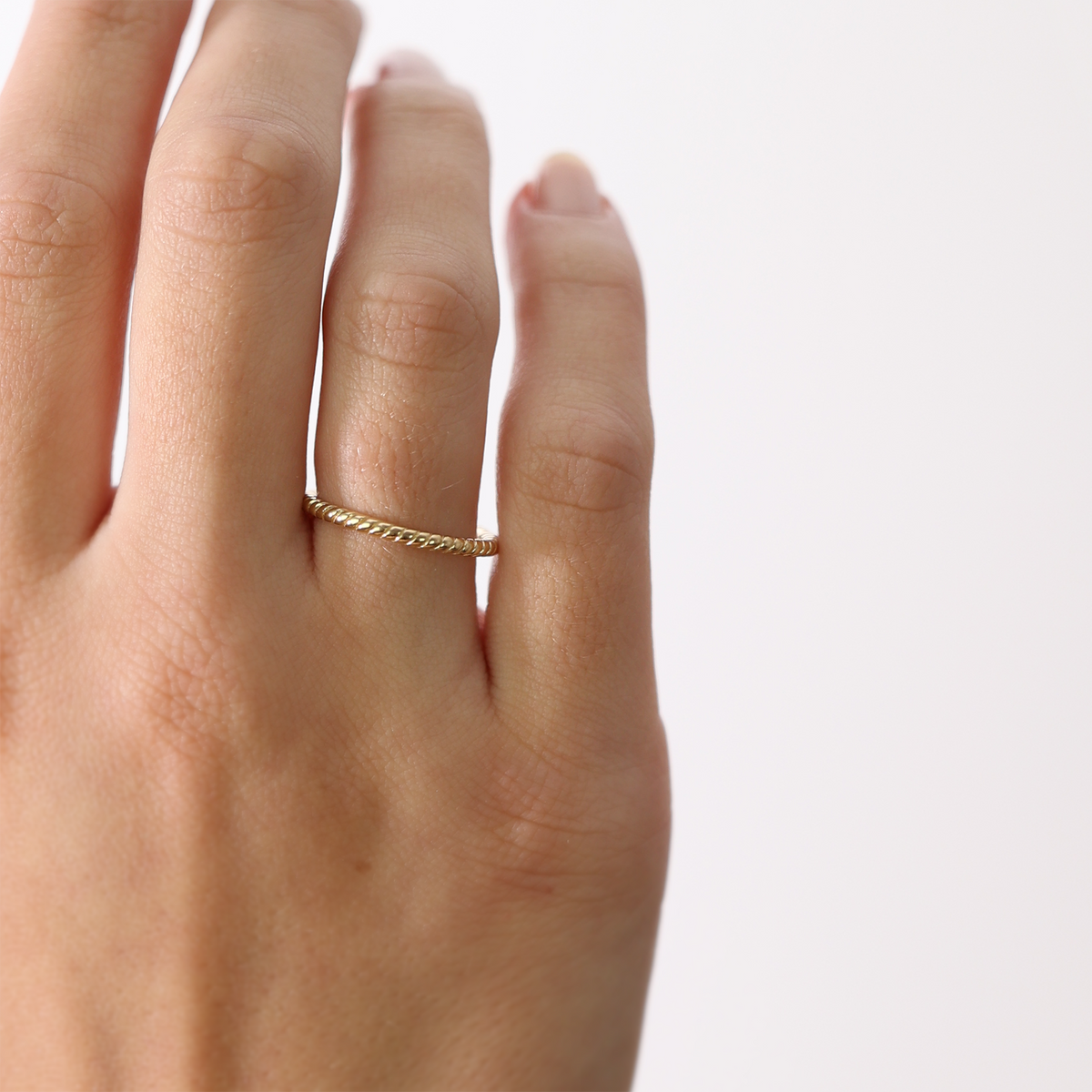 Christina Rope ring i forgyldt sølv – model 800-0.1.B – billede 4
