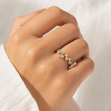 14kt Ring med diamant 0,19 ct tw/si - Model: 40-22650