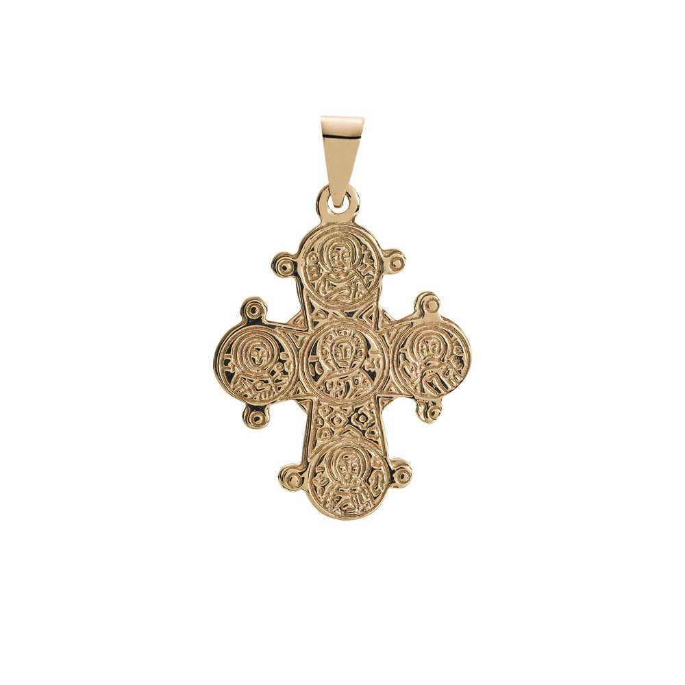 Lund Copenhagen Vedhæng Dagmarkors 18x16mm i 14 kt. guld – model 506016