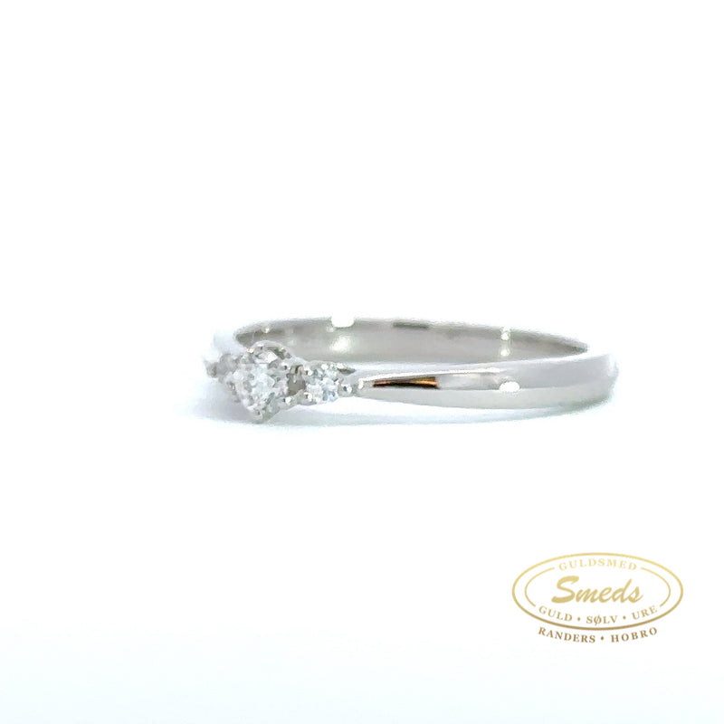 14KT. Diamant ring 0,19ct TW/SI - Model: 40-22589