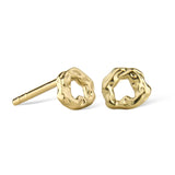 Jeberg Jewellery - Forgyldt - Circle Of Love Loop ørestikker - Model: 52480