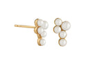 Jeberg Jewellery - Forgyldt - CORDELIA Pearl Bunch ørestikker - Model: 52725