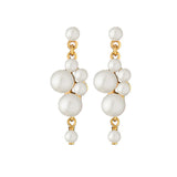 Jeberg Jewellery - Forgyldt - CORDELIA Pearl Romance ørehænger - Model: 52780