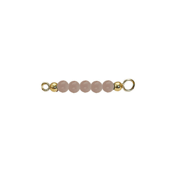 Heiring Multi armring med Peach månesten top