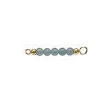 Heiring - Multi bangle top - Charms/string Aquamarin -  Model.: 53-4-18