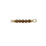 Heiring - Multi bangle top - Charms/string Smoky quartz -  Model.: 53-4-20