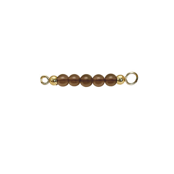 Heiring Multi armring med Røgkvarts top